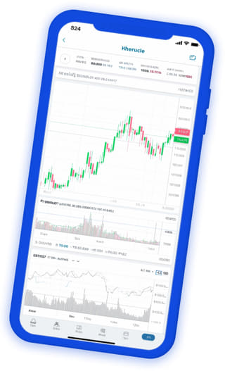 Aigle Ganancif application de trading crypto tableau de bord du portefeuille en direct